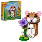 Immagine di Costruzioni LEGO Simpatico criceto con fiore 31376