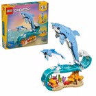 Immagine di Costruzioni LEGO Animali marini: meravigliosi delfini 31385