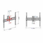 Immagine di Staffa muro flatstyle ftr 400