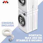 Immagine di Kit giunzione colonna bucato plastica MELICONI Torre Quick 656132
