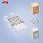 Immagine di Kit giunzione colonna bucato plastica MELICONI Torre Quick 656132