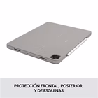 Immagine di Cover n.d. grigio LOGITECH Combo Touch for iPad Pro - layout spagnolo 920-010219