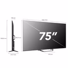 Immagine di Tv 75" uhd 4K (3840x2160) SMART TECH 75 UHK 4K QLED Google TV 75QG06K3