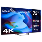 Immagine di Tv 75" uhd 4K (3840x2160) SMART TECH 75 UHK 4K QLED Google TV 75QG06K3
