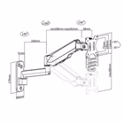 Immagine di Staffa standard 3 snodi