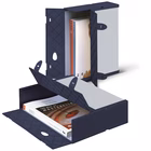 Immagine di Scatola archivio FELLOWES COMBI BOX D9 colore blu navy
