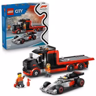 Immagine di Costruzioni LEGO Display Truck F1 con auto da corsa Audi F1 60493