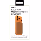 Immagine di Power bank CELLY MAGPBMATCH5OR - 15W Wireless Powerbank 5000 mAh LE MAGPBMATCH5OR