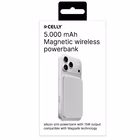 Immagine di Power bank CELLY MAGPBMATCH5WH - 15W Wireless Powerbank 5000 mAh LE MAGPBMATCH5WH