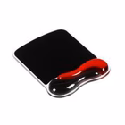 Immagine di Duo gel mousepad wave nero/rosso