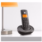 Immagine di Telefono cordless digitale MOTOROLA CORDLESS E201 NERO 107E201