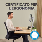 Immagine di Mousepad poggiapolsi breyta nero