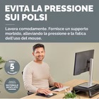 Immagine di Mousepad poggiapolsi breyta nero