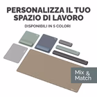 Immagine di Mousepad poggiapolsi breyta grigio