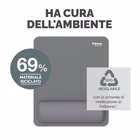 Immagine di Mousepad poggiapolsi breyta grigio