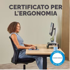 Immagine di Mousepad poggiapolsi breyta azzurro