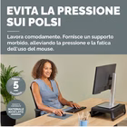 Immagine di Mousepad poggiapolsi breyta azzurro