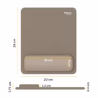 Immagine di Mousepad poggiapolsi breyta sabbia