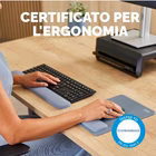 Immagine di Poggiapolsi tastiera breyta azzurro