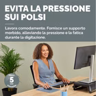 Immagine di Poggiapolsi tastiera breyta azzurro