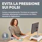 Immagine di Poggiapolsi tastiera breyta salvia