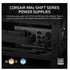 Immagine di Alimentatore per PC 1.000 w CORSAIR RM1000x SHIFT CP-9020300-EU