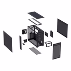 Immagine di Cabinet midi-tower nero ASUS PRIME AP303 MESH BLACK 90DC00V0-B39000