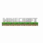 Immagine di Minecraft logo light