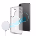 Immagine di Cover CELLY GELSKINMAG - Cover morbida trasparente nero in TPU GELSKINMAG1163