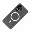 Immagine di Cover CELLY GELSKINMAG - Cover morbida trasparente nero in TPU GELSKINMAG1164