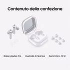 Immagine di Auricolari wireless si bluetooth bianco SAMSUNG GALAXY BUDS4 PRO WHITE SM-R640NZWAITV