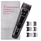 Immagine di Tagliacapelli a batterie nero BEURER MN5X