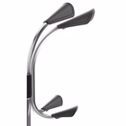 Immagine di Appendiabiti da terra CHROMY cromato e nero