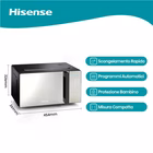 Immagine di Microonde HISENSE H20MOMBS4HG