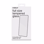 Immagine di Proteggi schermo full glass vetro temperato CELLY FULLGLASS - Vetro 9H con bordo colorato nero compa