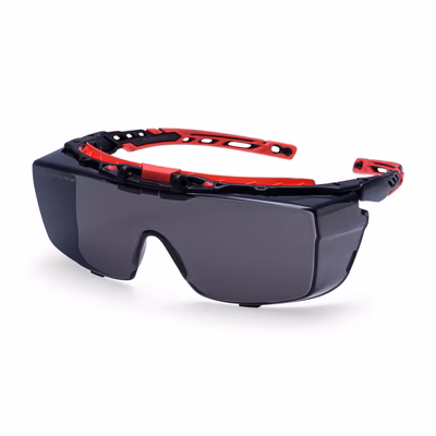 Immagine di Occhiali di sicurezza extra otg PORTWEST PR03 colore Smoke