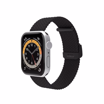 Immagine di CELLY WBANDBRAIDED - Apple Watch Band 42/44/45mm WBANDBRAIDEDBK