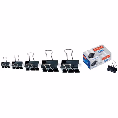 Immagine di Molle fermacarte ELICA DOUBLE CLIPS cm 2,5