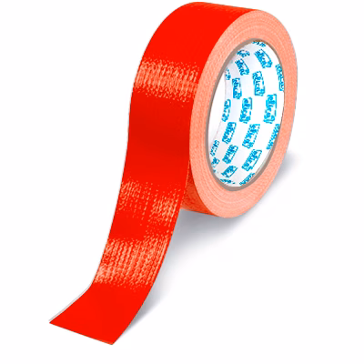 Immagine di Nastro adesivo telato politenato mm 38x25m rosso