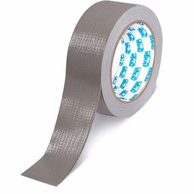 Immagine di Nastro adesivo telato politenato mm 38x25m grigio