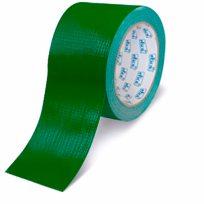 Immagine di Nastro adesivo telato politenato mm 50x25m verde