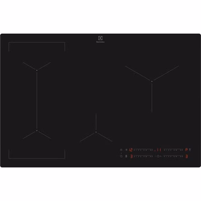 Immagine di Piano cottura induzione vetro ceramica nero ELECTROLUX 949599529