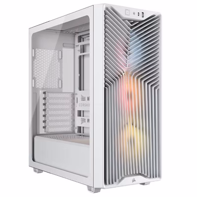 Immagine di Cabinet midi-tower bianco CORSAIR 3200D RS ARGB MID-TOWER CASE WHITE CC-9011345-WW