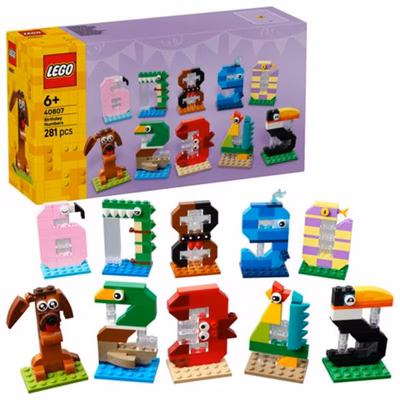 Immagine di Costruzioni LEGO Numeri del compleanno 40807