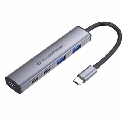 Immagine di 4-port USB 3.2 gen 1 hub, 2 x USB-C