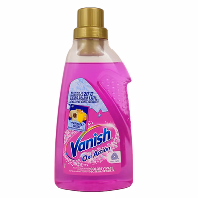 Immagine di Smacchiatore igienizzante VANISH Gel rosa 750 ml