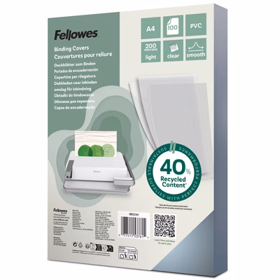 Immagine di Copertina pvc trasparente 20/100 formato A4
