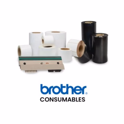 Immagine di Ribbon trasferimento termico, nero, 100 mm x 120 m