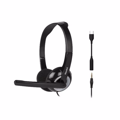 Immagine di Cuffia stereo USB-C con mic e jack