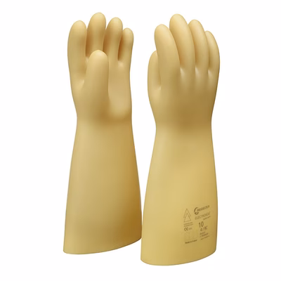 Immagine di Guanti isolanti REGELTEX ELECTROVOLT classe 00 lunghezza cm 36 taglia 11 - paio